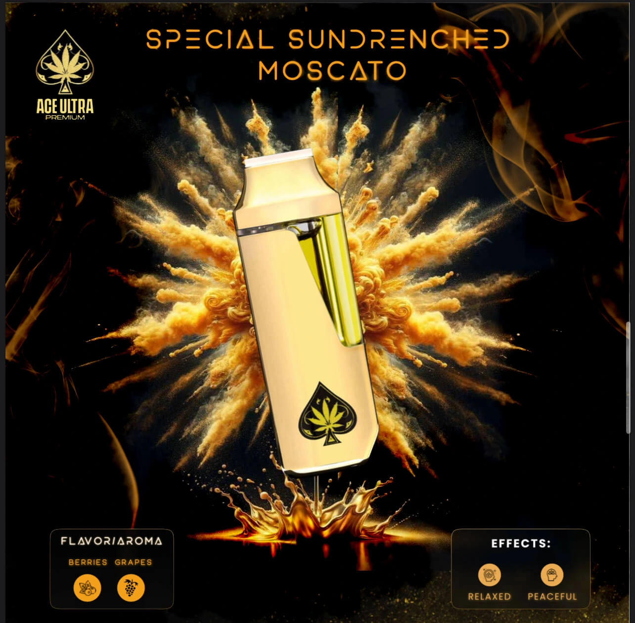 Ace Special Sundrenched Moscato 2g Mini Disposable | Gen 4