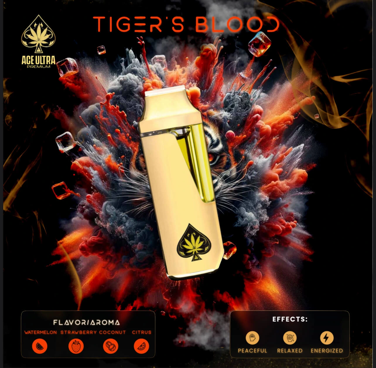 Ace Tiger’s Blood 2g Mini Disposable | Gen 4